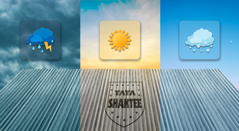 Weather Proof Roofing Solution - Tata Shaktee GC Sheet