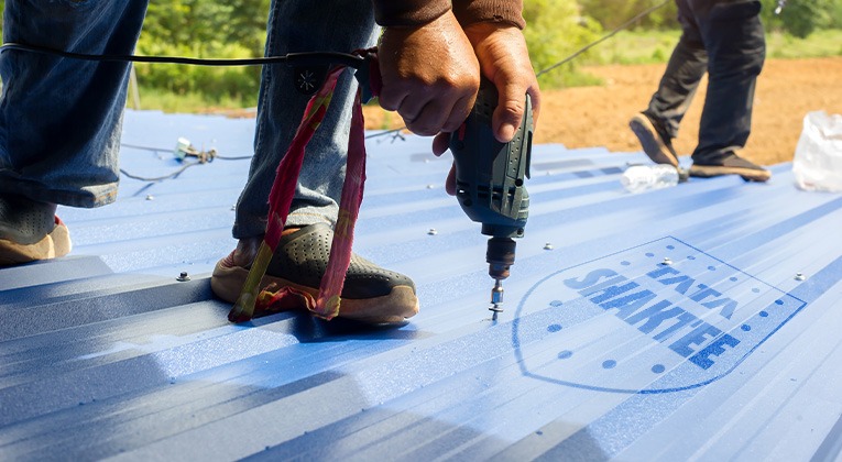 GC Sheet Installation - Tata Shaktee