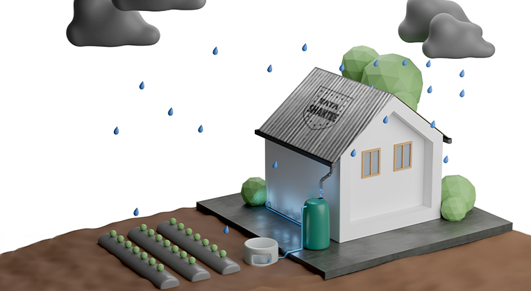 GC sheet Uses for Rainwater Harvesting - Tata Shaktee